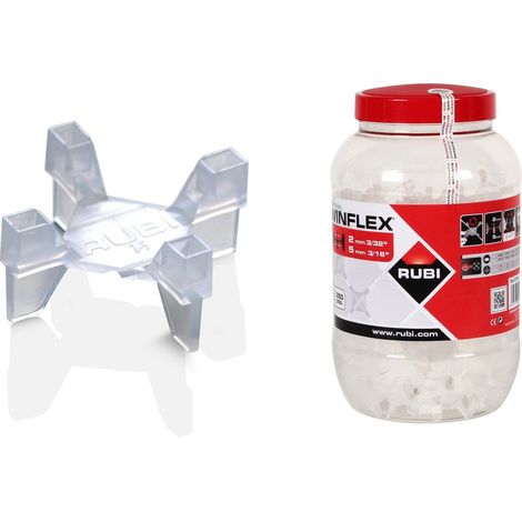Croisillons Twinflex de 2 a 5 mm X250 - Rubi (1/2)