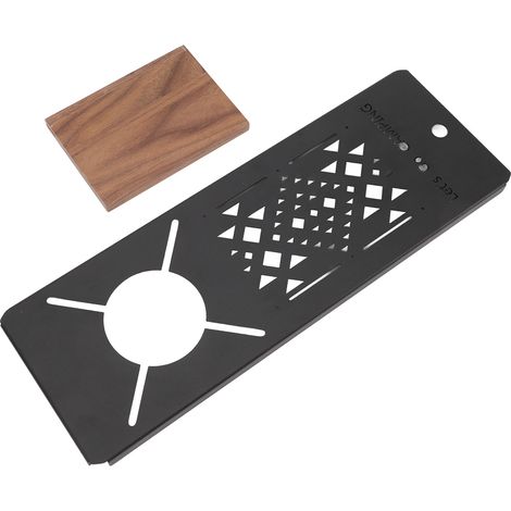 Planche de camping extérieure extensible, facile à nettoyer, noire et multifonctionnelle pour réchaud SOTO Spider Stove IGT. (1/5)