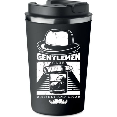 Tazza termica premium GENTLEMEN CLB Cappello da sigaro da uomo Whiskey KT187 (1/5)
