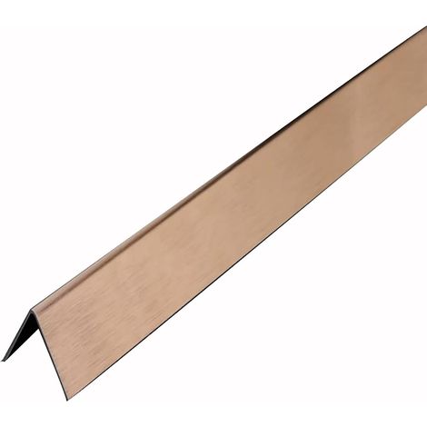 Protection d'angle lisse pour décoration murale, en alliage d'aluminiu (1/5)