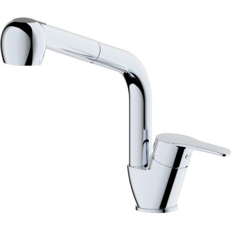 Miscelatore lavello canna alta doccia estraibile 2 getti – Timeless  Tecom