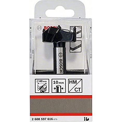 2608597616 - Punta Forstner in metallo duro 40 x 90 mm, d 10 mm (1/4)