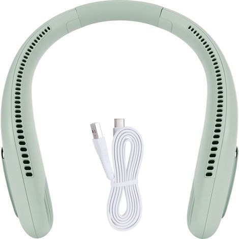 Tragbarer Nackenventilator mit 3 Geschwindigkeitsstufen – Mini-Elektroventilator für Büro und Zuhause (1/5)