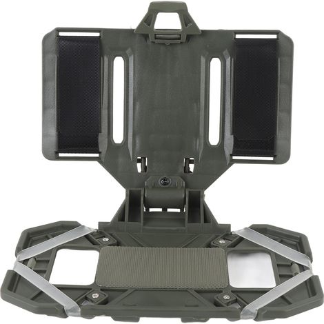 Plattenträger für Weste, Handy-Zubehör, Brusthalterung für 4,7- bis 6,7-Zoll-Bildschirme, faltbares Outdoor-Navigationspanel, olivgrün (1/5)