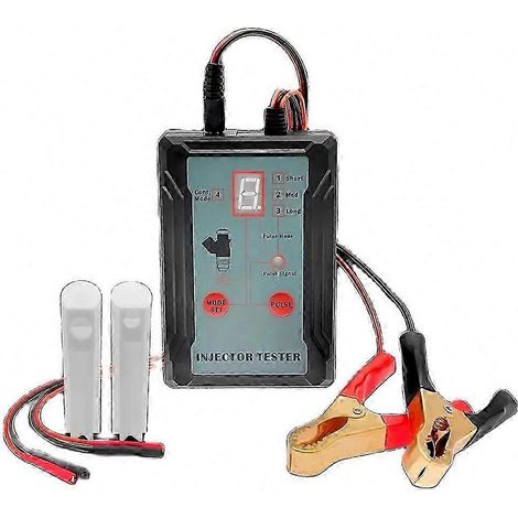 Outil de diagnostic et de nettoyage avancé pour injecteurs de carburant - Test de double injecteur avec fonctionnalité de puissance à 8 impulsions (1/5)