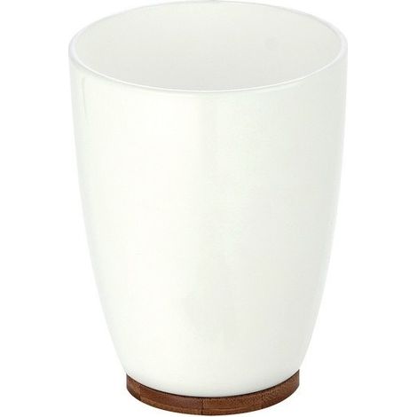 Gobelet PS & Bambou OSLO Blanc & Beige MSV