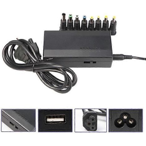 Compatible avec les chargeurs d'alimentation universels pour ordinateurs portables de 90 W (1/4)