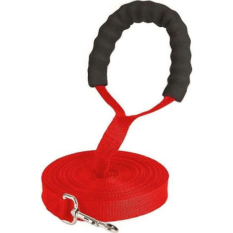 Laisse pour chien avec poignée rembourrée et confortable, résistante et durable. (1/5)