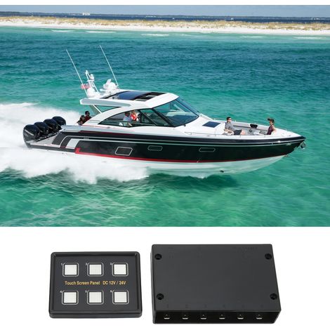 12-24V 6-Positionen-Kombinations-Berührungsschalter für Wohnmobile und Boote (Referenz: CS-424A1) (1/5)