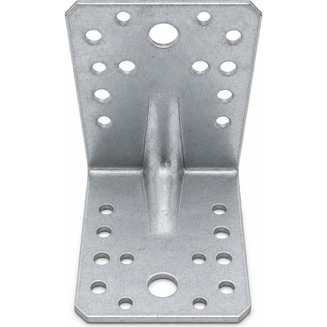 Lot de 20 équerres d angle renforcées acier galvanisé 70x70 mm (1/5)