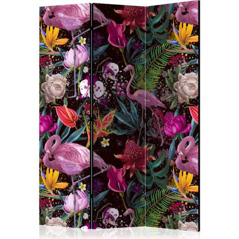Paravent 3 Volets "Colorful Exotic" 135x172cm (1/2)