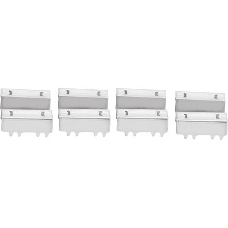 16 pinces pour imprimante 3D, courroies de distribution à extrémité ouverte, clip de courroie synchrone en acier inoxydable, outil à dents de scie pour Openbuilds (1/5)