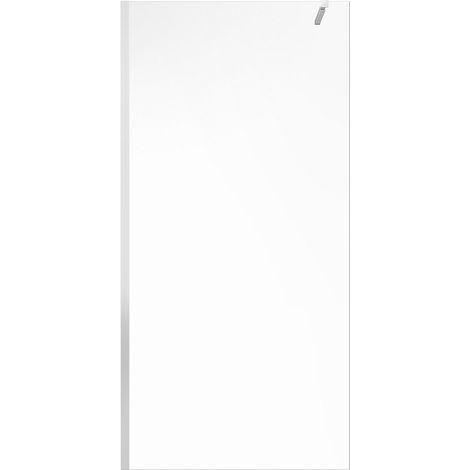 Paroi de douche à l'italienne - Chrome - Verre 6 mm - 120x200 cm - DAREN (1/3)