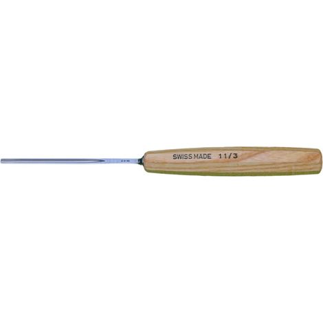 Gouge droite très creuse 3 mm - Manche bois - EMILE PEYRON - 16113