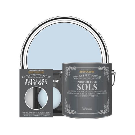 Peinture pour Sols Chalky - Ciel Bleu (1/2)
