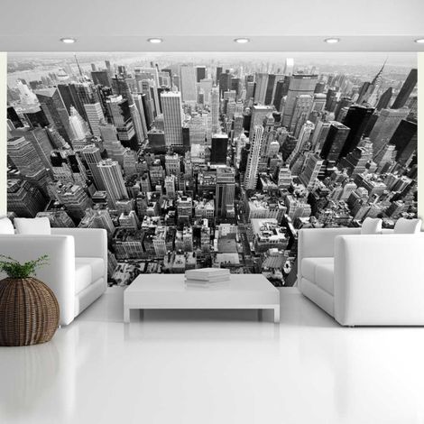 Papier Peint "États Unis, New York : Noir & Blanc II" 270x450cm (1/2)