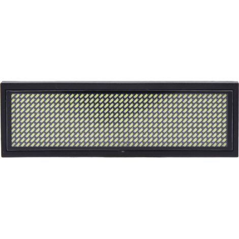 Écran d'affichage LED pour badge nominatif avec défilement de caractères chinois à quatre caractères, batterie au lithium intégrée, blanc. (1/5)