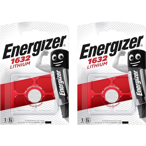 Pile CR1632 Energizer lot de 2