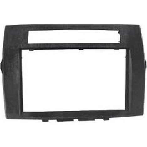Facade autoradio 2DIN compatible avec Toyota Corolla et Verso 2 05-09 - Noir