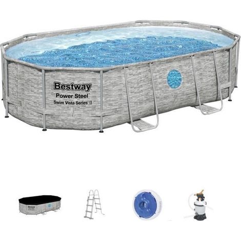 Bestway Power Steel Swim Vista Metallpool 7250L (1/3)