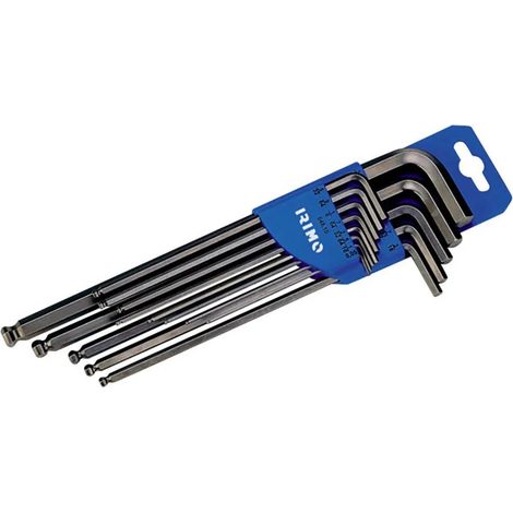 Set chiavi lunghe irimo acciaio cromo vanadio argento 13 pezzi