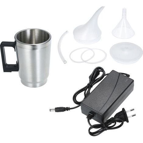 Outil de réparation de polissage de phares de voiture, Kit d'outils de polissage de phares de voiture, tasse d'atomisation chauffante, tasse chauffante électrique, prise ue (1/5)