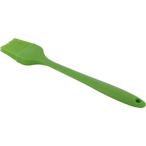 Grande pennello in silicone da 26 cm, verde, XL (1/5)