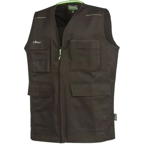 U-Power HY353BC Gilet da lavoro black carbon - 5XL