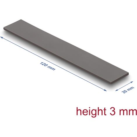 Delock Almohadilla conductora tÃ©rmica 120 x 20 x 3 mm para mÃ³dulos M.2 3,2 W/mK â Poca