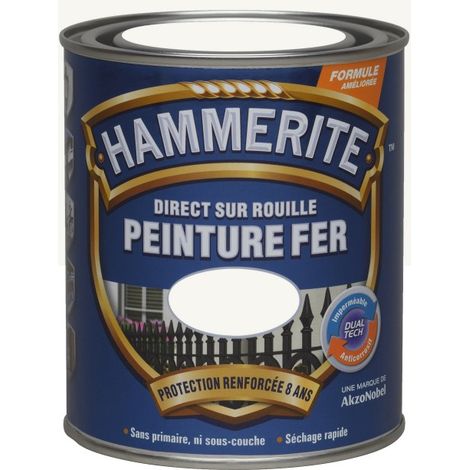 Pintura Hammerite Esmalte Blanco 0,75 l - Hammerite (1/5)