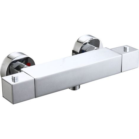 Grifo termostático de ducha Medina con set de fijación