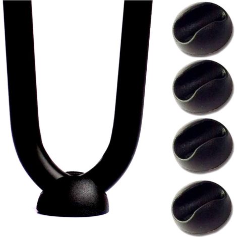 Hairpin Leg Leg Protector Cover Top New Tighter Floor Pads Pack of Four Top Clip Protectors Fits 10mm Table Legs (1/5)