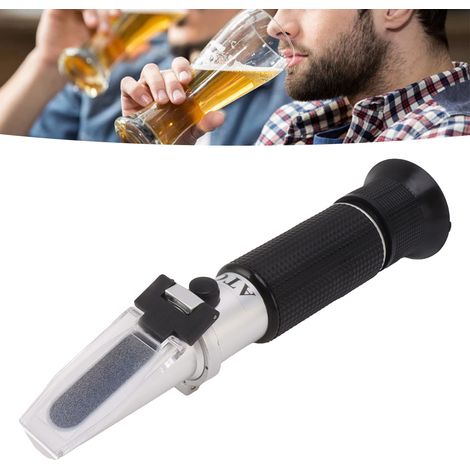 Tragbares Aluminium-Refraktometer 1.12, Gerät zur Messung der Malzstärke von Bier, Alkoholtester. (1/5)