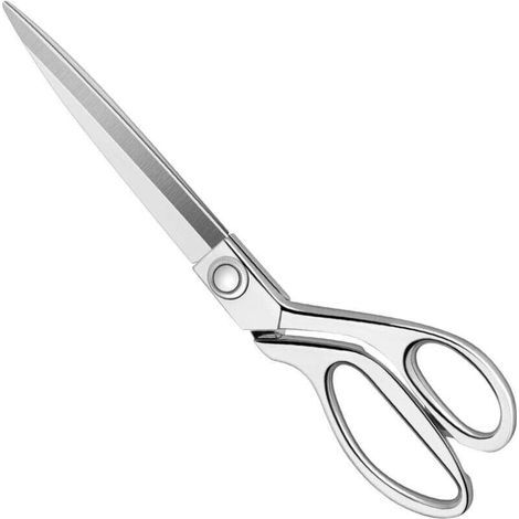 Forbici da cucito ad alte prestazioni da 26 cm - Forbici professionali in acciaio inossidabile per tagliare tessuti e pelle, adatte a cucito, artisti, studenti e sarti. (1/4)