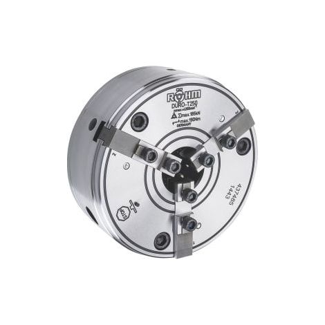 Röhm DURO-T 250, 3-griffe, Attacco centrale cilindrico, Ganasce di base - 437485 (1/2)