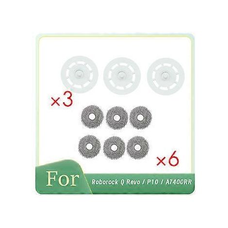 Stück Ersatzteile für Roborock Q Revo / P10 / A7400RR Wischpads für Saugroboter