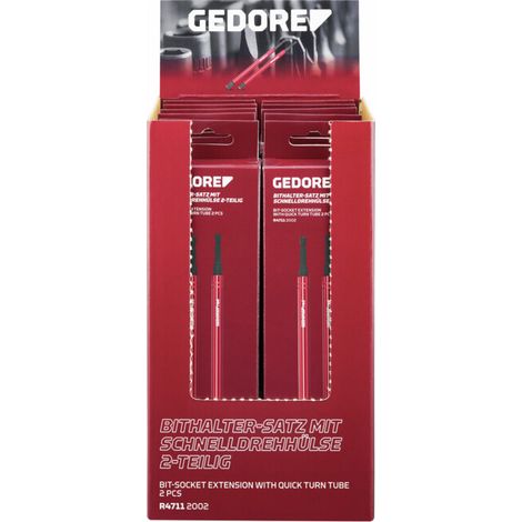 Gedore Présentoir porte-embouts à changement rapide 10x R47100075