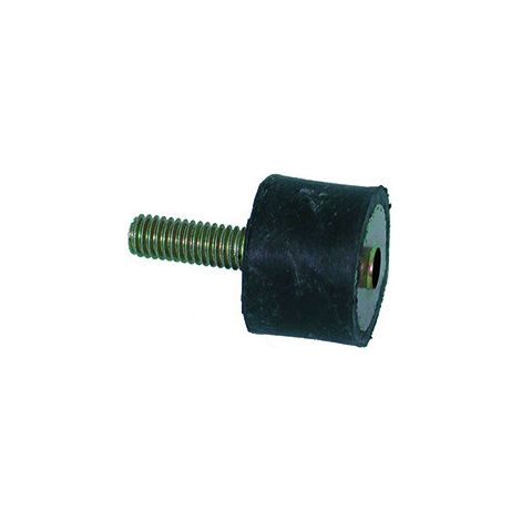 Silent Bloc Universal Macho/Hembra - Tapón ø: 30mm - Longitud: 30mm, Rosca: M8 - Longitud de Rosca: 18mm