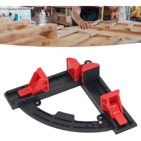 Équerre de serrage réglable pour le travail du bois, 30-90°, outil de fixation à angle droit pour la maison, équerre de serrage pour cadre photo, équerre de serrage pour cadre image (1/5)