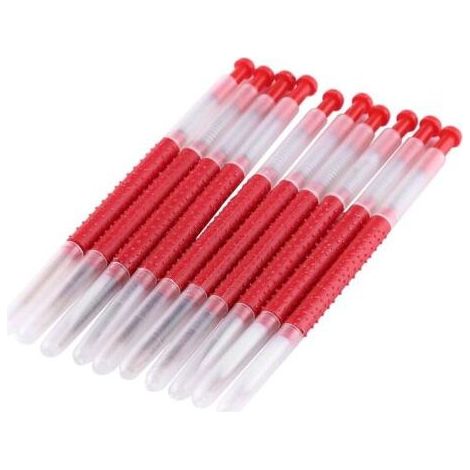 10pcs Outil de Greffage pour Apiculture, Outil D'apiculture en Plastique Larve D'abeilles sur Le Roseau, pour L'élevage des Reines et la Production de Gelée Royale (1/5)