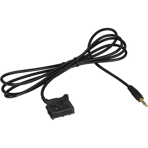 Cable Adaptateur AUX Jack compatible avec Mercedes 18PIN