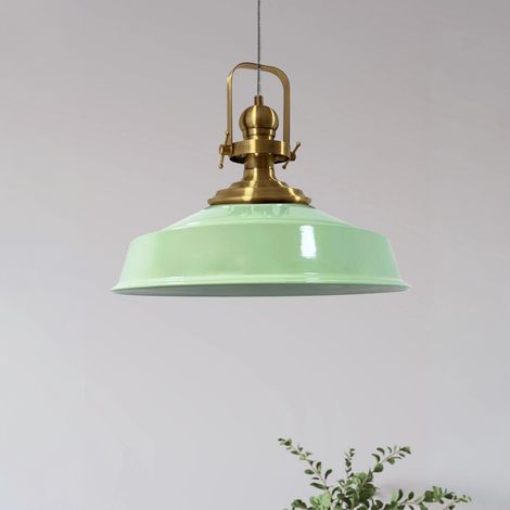 bamyum Asletl Suspension Luminaire Vintage, Lustre Salon de 40 cm en Métal, Lampe E27 pour Chambre, Salle à Manger (1/4)
