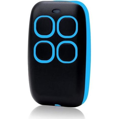 PA Télécommande universelle 2 pièces 4 en 1 pour portails et garages – Télécommande multi-fréquence Rolling Code 280 à 868 MHz, programmateur auto-apprenant avec liste de compatibilité (1/4)