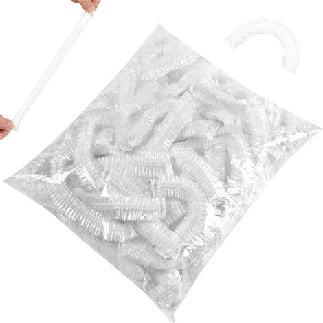 100 Pièces Film Alimentaire Reutilisable,Ecobag Couvre Plat,Sac de Conservation Alimentaire,Couvre plat elastique pour Conservation Fruits et Légumes pour Garder Les Aliments Frais (1/5)