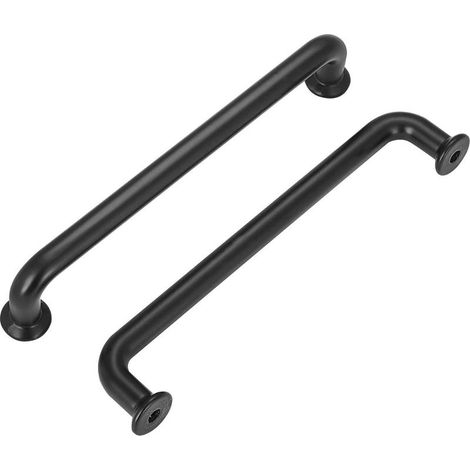 6 Pièces Poignee de Meuble Cuisine Entraxe 128mm Alliage de zinc Poignées Meubles avec Vis, pour Bureaux, Tiroirs, Armoires, Placard,Noir (1/5)