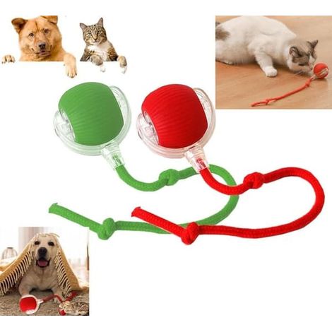 SABIR-Balle intelligente à rouler pour animaux de compagnie, balle jouet pour chat, balle jouet électrique pour chat, balle d'auto-divertissement pour chat, jouets d'intérieur pour chat, jouet puzzle (1/5)
