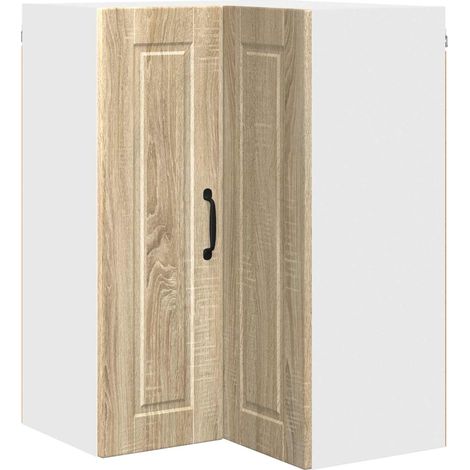 Maison Exclusive - Armario Esquinero de Pared PORTO Roble Sonoma