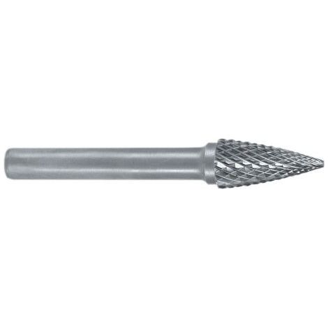 ruko-116049-fresas metal duro forma g-spg arco en punta (diametro  3 mm)