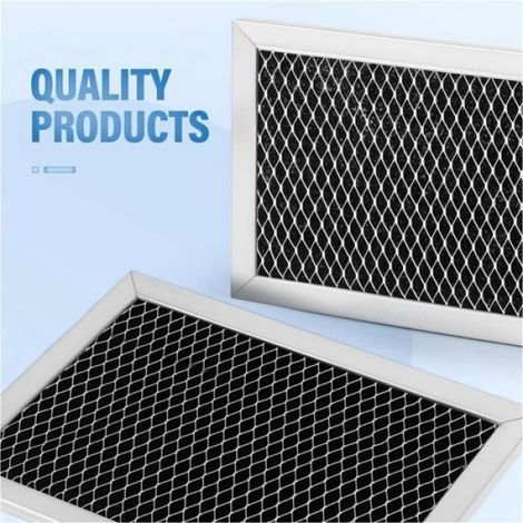 Filtre à Charbon - Pour Micro-Ondes - Compatible GE JX81B WB02X10733 DVM1850DM2BB JVM1850BF001 - Lot de 2 (1/5)