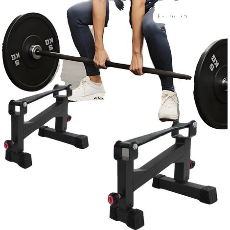 Support de barre, hauteur réglable, capacité de charge de 300 kg, construction en acier au carbone, compatibilité polyvalente, tissu en nylon durable (1/5)